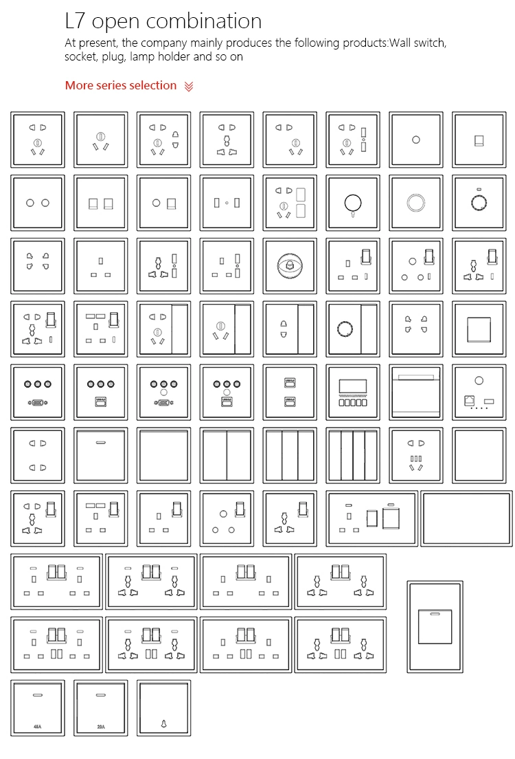 UK 45A 1 Gang 1 Way Electrical Touch Screen Switch No Neutral Wire Home Light Switch