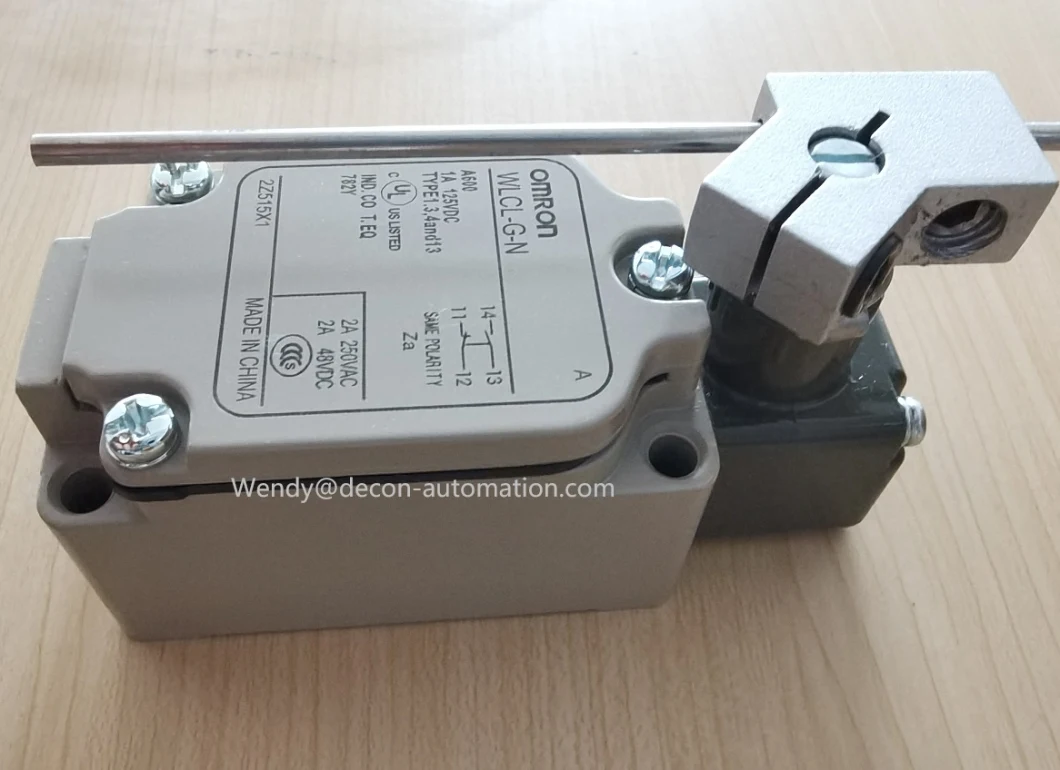 Omron Adjustable Rod Lever Limit Switch Wlcl-G-N